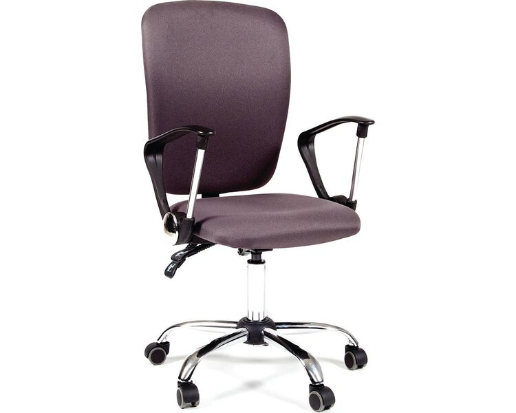 Купить Кресло компьютерное Chairman 9801 хром темно-серый, хром, Цвет: темно-серый/хром
