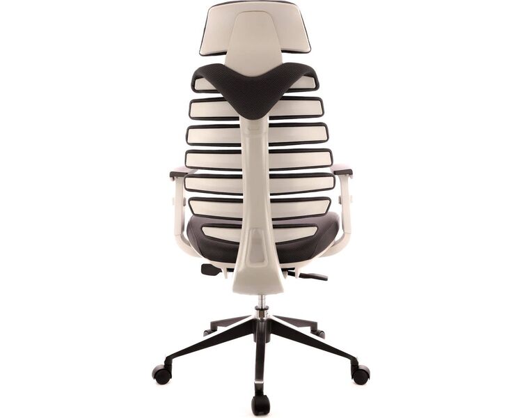 Купить Кресло компьютерное Ergo Grey ткань серый, хром, Цвет: серый/хром, фото 3