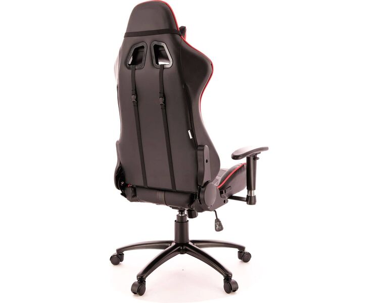 Купить Кресло компьютерное Lotus S10 эко-кожа черный, Цвет: черный/красный, фото 3