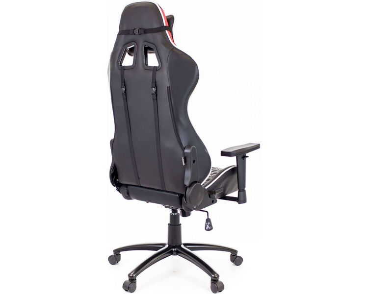 Купить Кресло компьютерное Lotus S11 эко-кожа черный, Цвет: черный/красный, фото 3