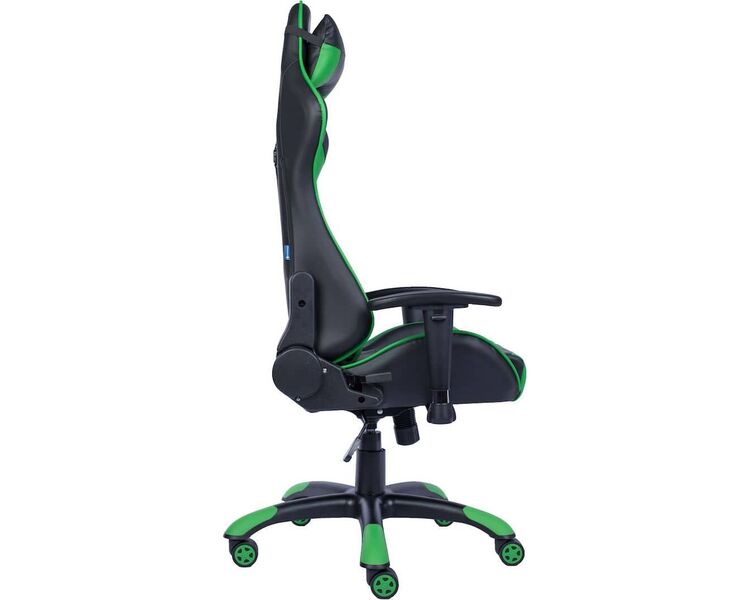 Купить Кресло компьютерное Lotus S9 эко-кожа черный, Цвет: черный/зеленый, фото 3