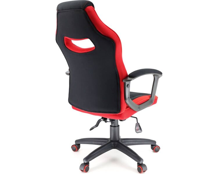 Купить Кресло компьютерное Stels T ткань черный, Цвет: черный/красный, фото 4
