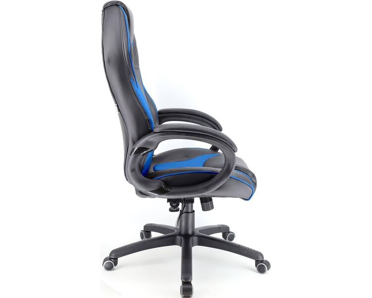 Купить Кресло компьютерное Wing эко-кожа синий, черный, Цвет: синий/черный, фото 3
