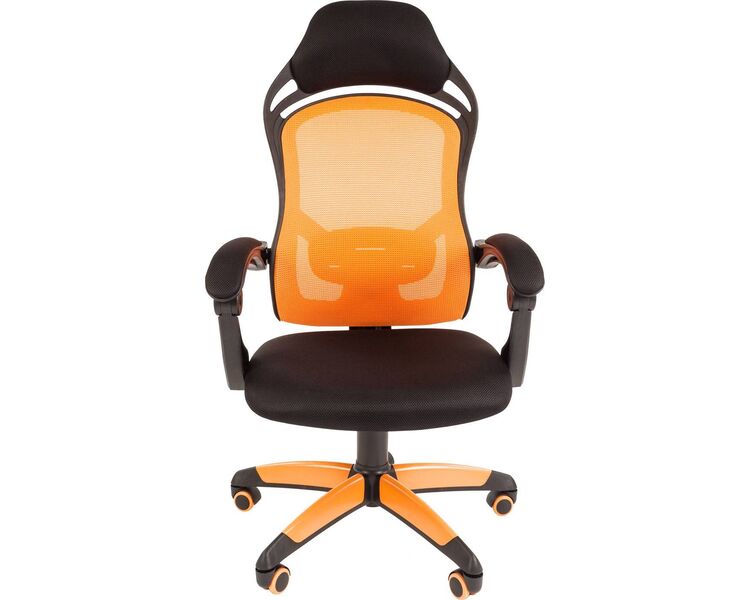 Купить Кресло игровое Chairman Game 12 оранжевый, Цвет: оранжевый/черный/оранжевый, фото 2