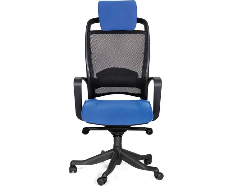 Купить Кресло компьютерное Chairman 283 синий, черный, Цвет: синий/черный/черный, фото 2