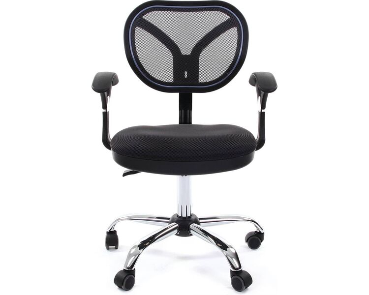Купить Кресло компьютерное Chairman 380 черный, хром, Цвет: черный/хром, фото 2