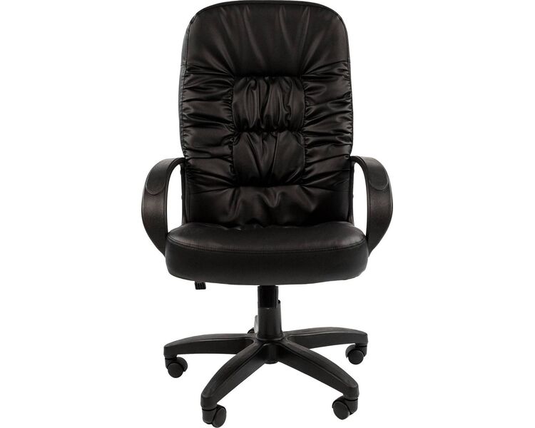Купить Кресло компьютерное Chairman 416 глянец черный, Цвет: черный/черный, фото 2