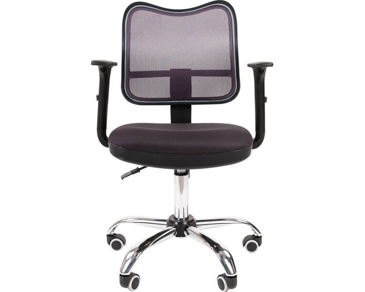 Купить Кресло компьютерное Chairman 450 хром темно-серый, хром, Цвет: темно-серый/хром, фото 2