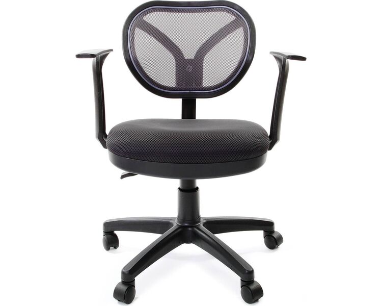 Купить Кресло компьютерное Chairman 450 New темно-серый, черный, Цвет: темно-серый/черный, фото 2
