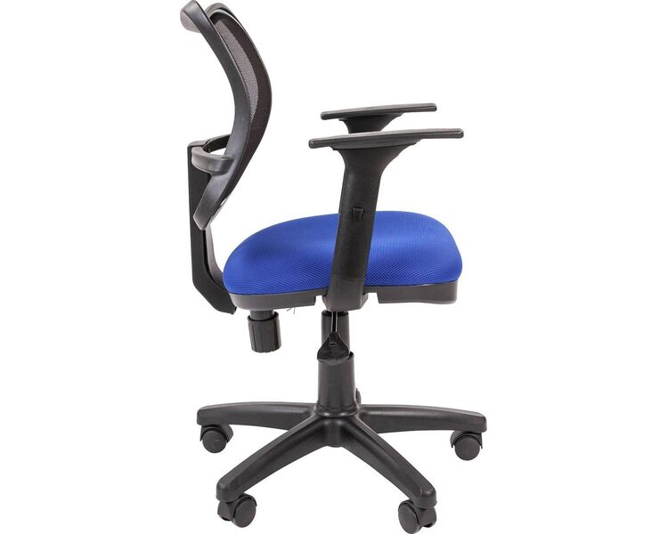 Купить Кресло компьютерное Chairman 450 синий, черный, Цвет: синий/черный/черный, фото 3