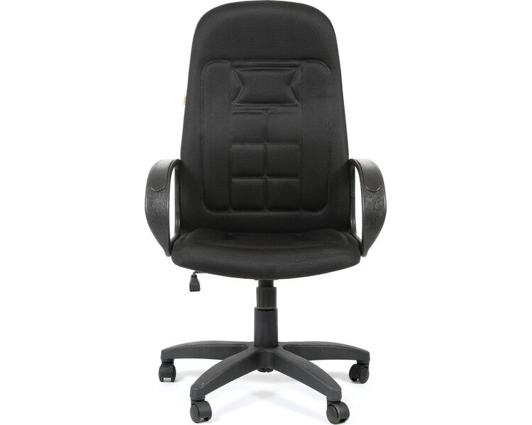 Купить Кресло компьютерное Chairman 727 TW черный, Цвет: черный/черный, фото 2