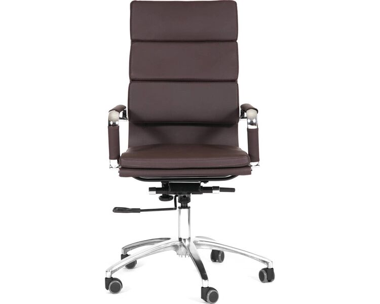 Купить Кресло компьютерное Chairman 750 коричневый, хром, Цвет: коричневый/хром, фото 2