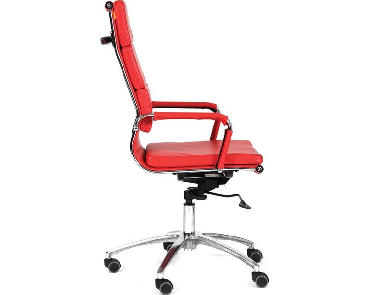 Купить Кресло компьютерное Chairman 750 красный, хром, Цвет: красный/хром, фото 3