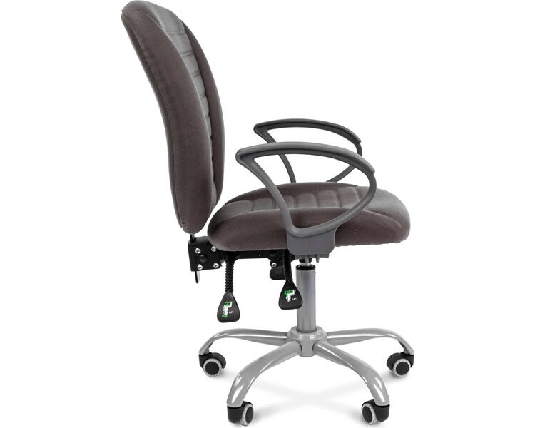 Купить Кресло компьютерное Chairman 9801 эрго темно-серый, серый, Цвет: темно-серый/серый, фото 3