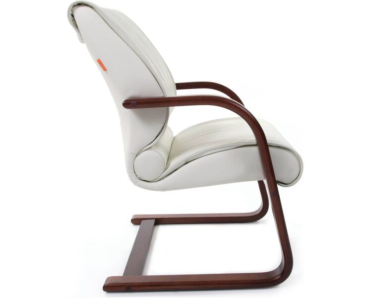 Купить Стул-кресло Chairman 445 WD белый, коричневый, Цвет: белый/коричневый, фото 3
