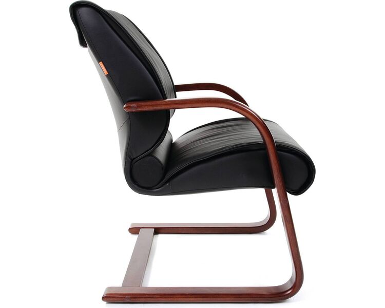 Купить Стул-кресло Chairman 445 WD черный, коричневый, Цвет: черный/коричневый, фото 3