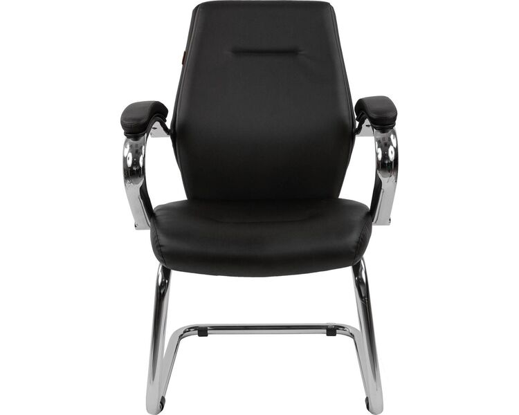 Купить Стул-кресло Chairman 495 черный, хром, Цвет: черный/хром, фото 2