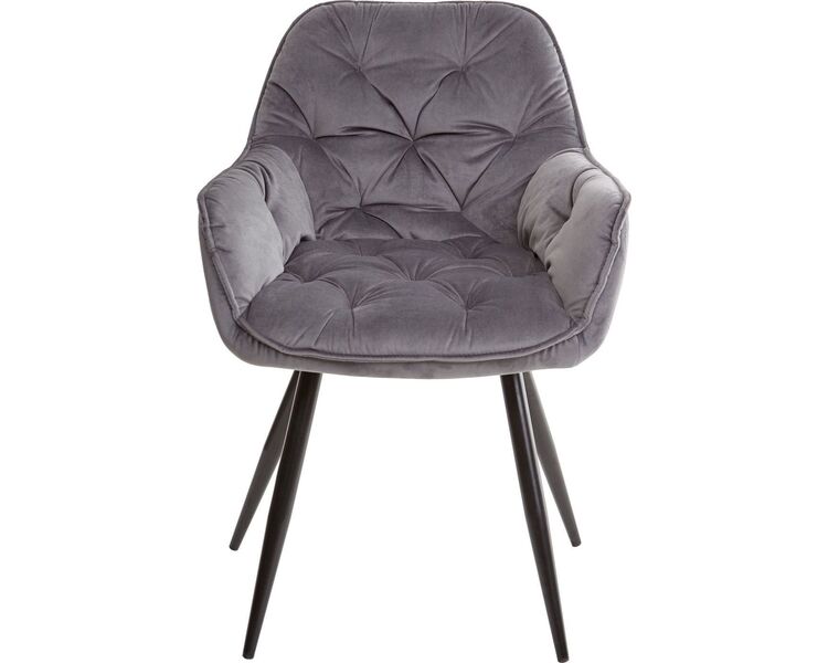 Купить Стул-кресло Malta серый, черный, Цвет: серый, фото 2