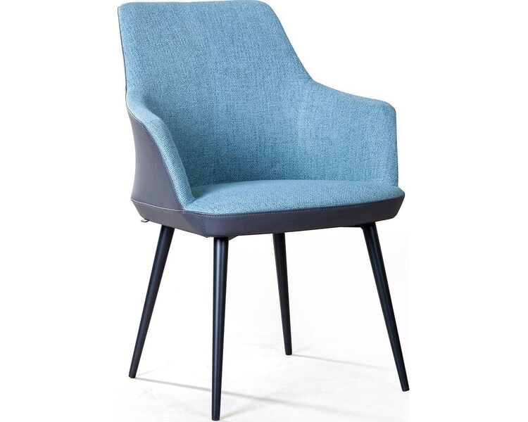 Купить Стул-кресло Frank синий, черный, Цвет: синий