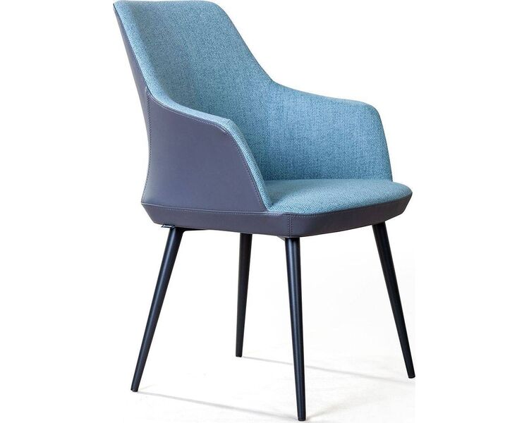 Купить Стул-кресло Frank синий, черный, Цвет: синий, фото 7
