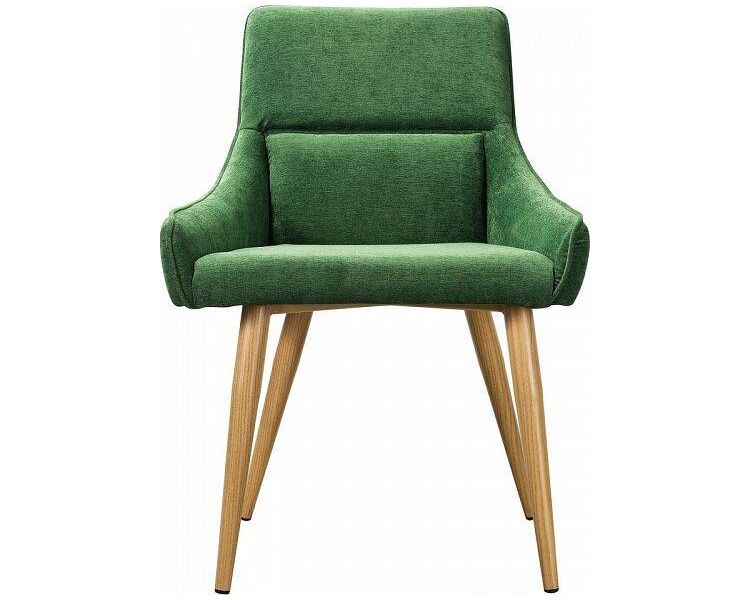 Купить Стул-кресло Jean темно-зеленый, натуральный бук, Цвет: темно-зеленый, фото 2