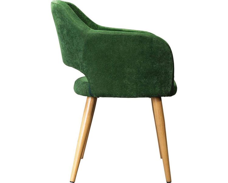 Купить Стул-кресло Oscar Сканди темно-зеленый, натуральный бук, Цвет: темно-зеленый, фото 3