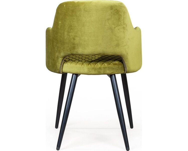 Купить Стул-кресло William оливково-зеленый, черный, Цвет: оливково-зеленый, фото 4