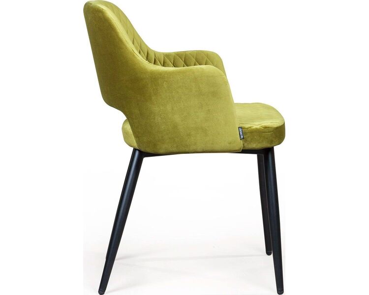 Купить Стул-кресло William оливково-зеленый, черный, Цвет: оливково-зеленый, фото 5