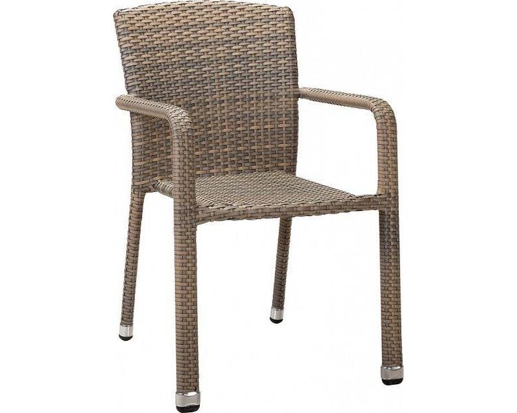Купить Стул-кресло Борнео G состаренный натуральный, Цвет: состаренный натуральный