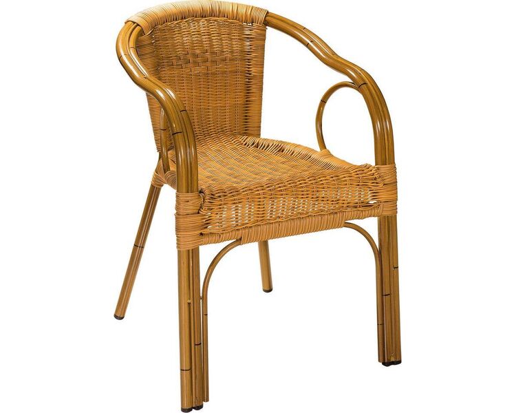 Купить Стул-кресло Рио A натуральное дерево, коричневый, Цвет: натуральное дерево