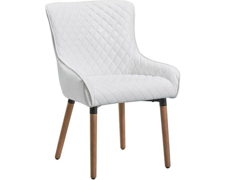 Купить Стул-кресло 9-19M белый, натуральный, Цвет: белый