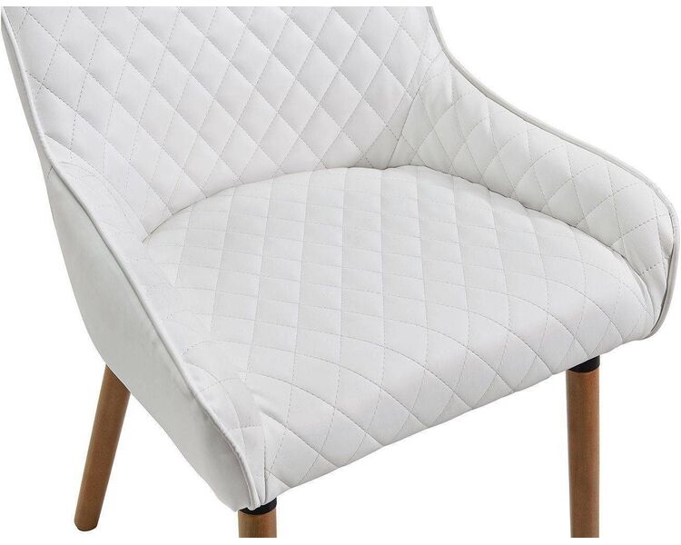 Купить Стул-кресло 9-19M белый, натуральный, Цвет: белый, фото 6