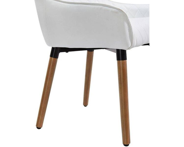 Купить Стул-кресло 9-19M белый, натуральный, Цвет: белый, фото 7