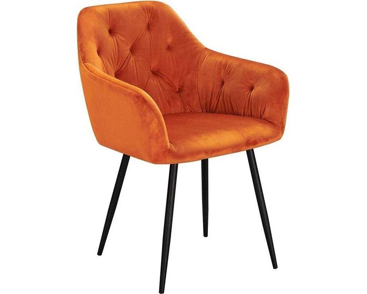 Купить Стул-кресло DC8175 оранжевый, черный, Цвет: оранжевый
