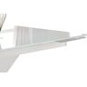 Купить Стол CT992 прямоугольный, металл, закаленное стекло, 160 x 90 см, Варианты цвета: белый, фото 3
