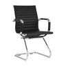 Купить Стул-кресло для посетителей TopChairs Visit черный, Цвет: черный/серый/черный