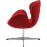 Купить Кресло Swan Chair, кашемир, красный, Цвет: красный, фото 3