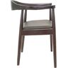 Купить Стул-кресло Carlo темно-коричневый, черный, Цвет: темно-коричневый, фото 3