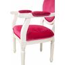 Купить Стул-кресло Diella white розовый, белый, Цвет: розовый, фото 5