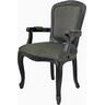 Купить Стул-кресло Gran arm black серо-коричневый, черный, Цвет: серо-коричневый, фото 4