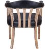 Купить Стул-кресло Tanner black leather черный, натуральный, Цвет: черный, фото 5