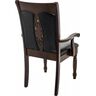 Купить Стул-кресло Gala черный, темный дуб, Цвет: черный, фото 4