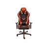 Купить Компьютерное кресло Racer серый, хром, Цвет: оранжевый, фото 3