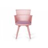 Купить Стул-кресло Tower розовый/цветной, Цвет: розовый, фото 2