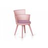 Купить Стул-кресло Tower розовый/цветной, Цвет: розовый
