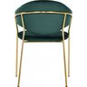 Купить Стул-кресло Avatar зеленый, золотой, Цвет: зеленый, фото 3