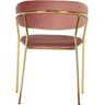 Купить Стул-кресло Turin золото розовый, золотой, Цвет: розовый, фото 4