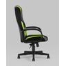 Купить Кресло игровое TopChairs ST-CYBER 9 зеленый, Цвет: черный/зеленый, фото 3