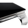 Купить Стол Sondal прямоугольный, металл, стекло, 160 x 90 см, Варианты цвета: черный, фото 3