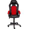 Купить Кресло игровое Driver экокожа черный, Цвет: черный/красный, фото 2